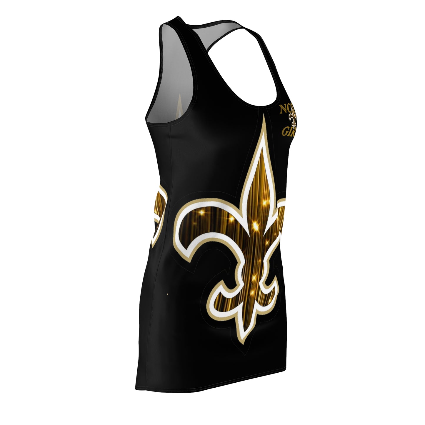 New Orleans Women's Cut & Sew Racerback Dress V.2.1 Black