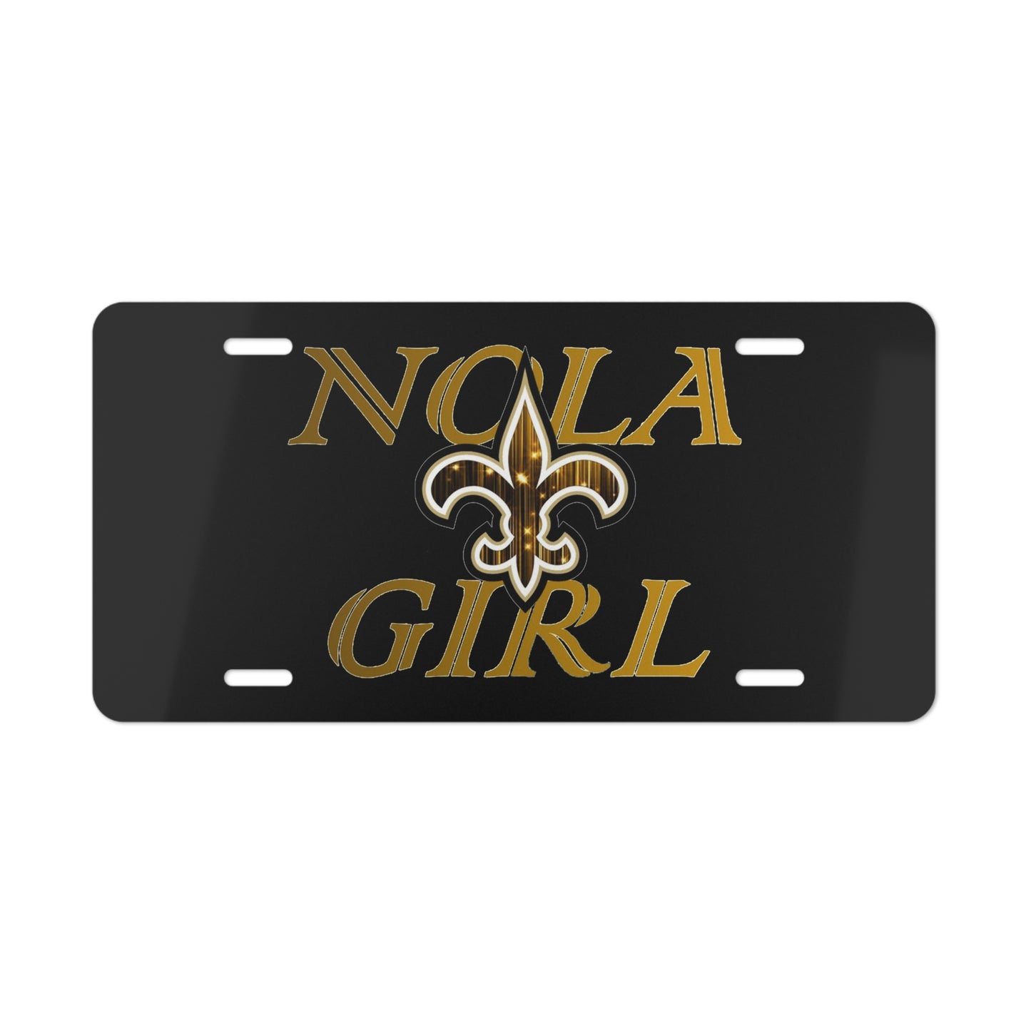 NOLA GIRL Vanity Plate